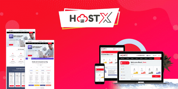 how to install hostx whmcs template