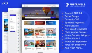 Php Travels CMS for booking
