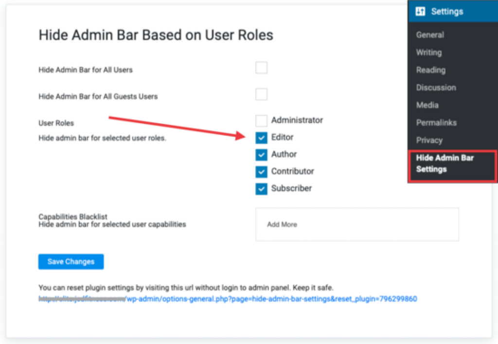 Disable Admin Bar for All Users Except Admins with a Plugin