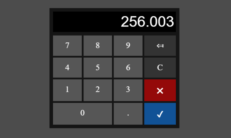 Responsive Numeric Keypad With HTML Javascript – Free Code Download