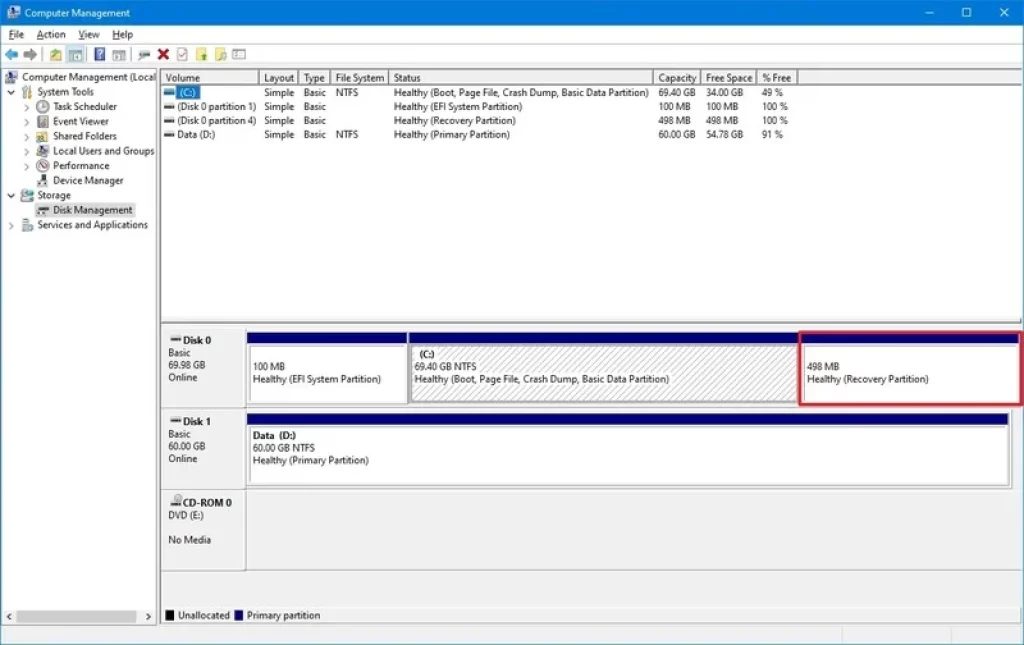 Windows 11 Upgrade System Reserved Partition Problem