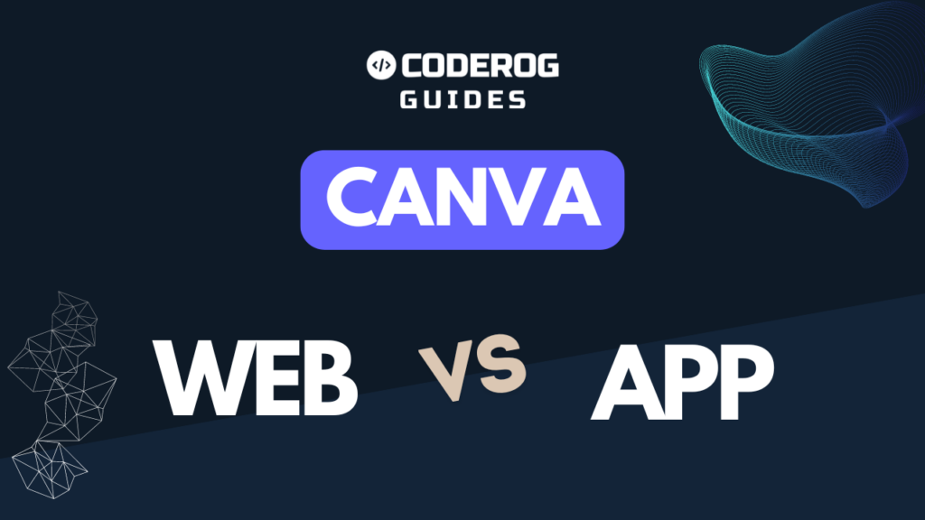 canva web vs app