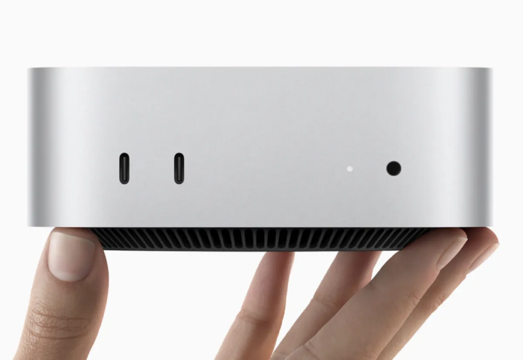 Apple’s new M4 Mac mini.Source: Apple