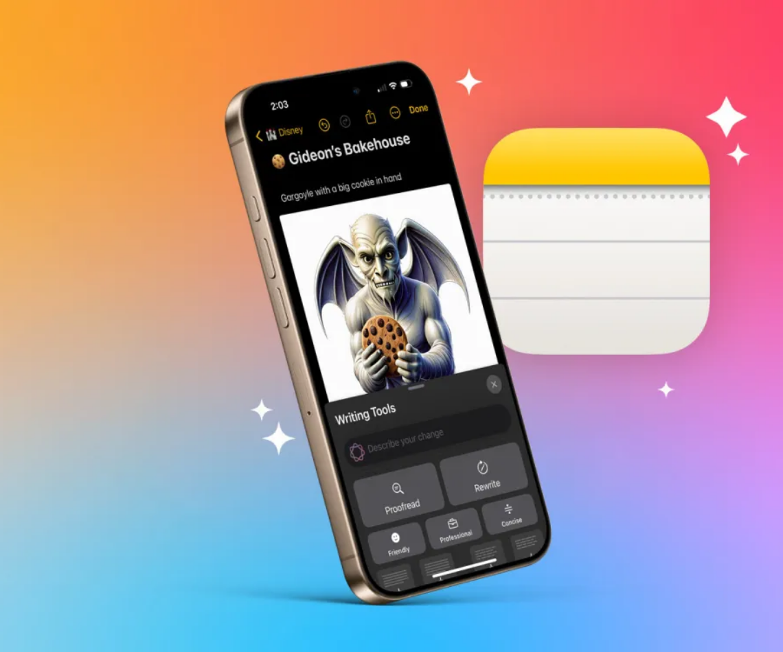 iOS 18.2’s Notes App Gets Three Powerful Apple Intelligence Upgrades